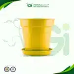 أصيص زراعة مقاس 19 سم - اصفر