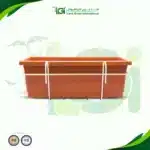 حوض زراعة خورشيد ٤٠ سم - طوبي (بحامل للبلكونة)